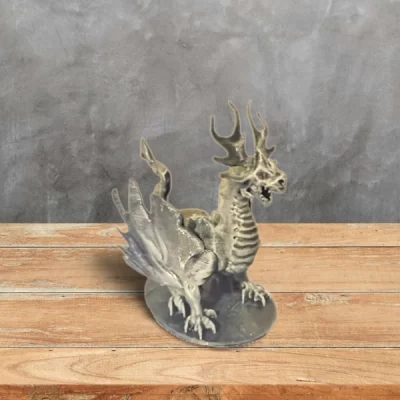 Fantasy Scary Black Dragon Model Stl 3d print file