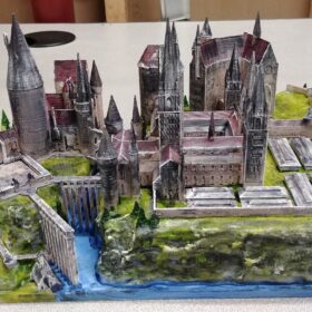 Harry Potter Hogwarts Castle Replica Model Stl 3d print file