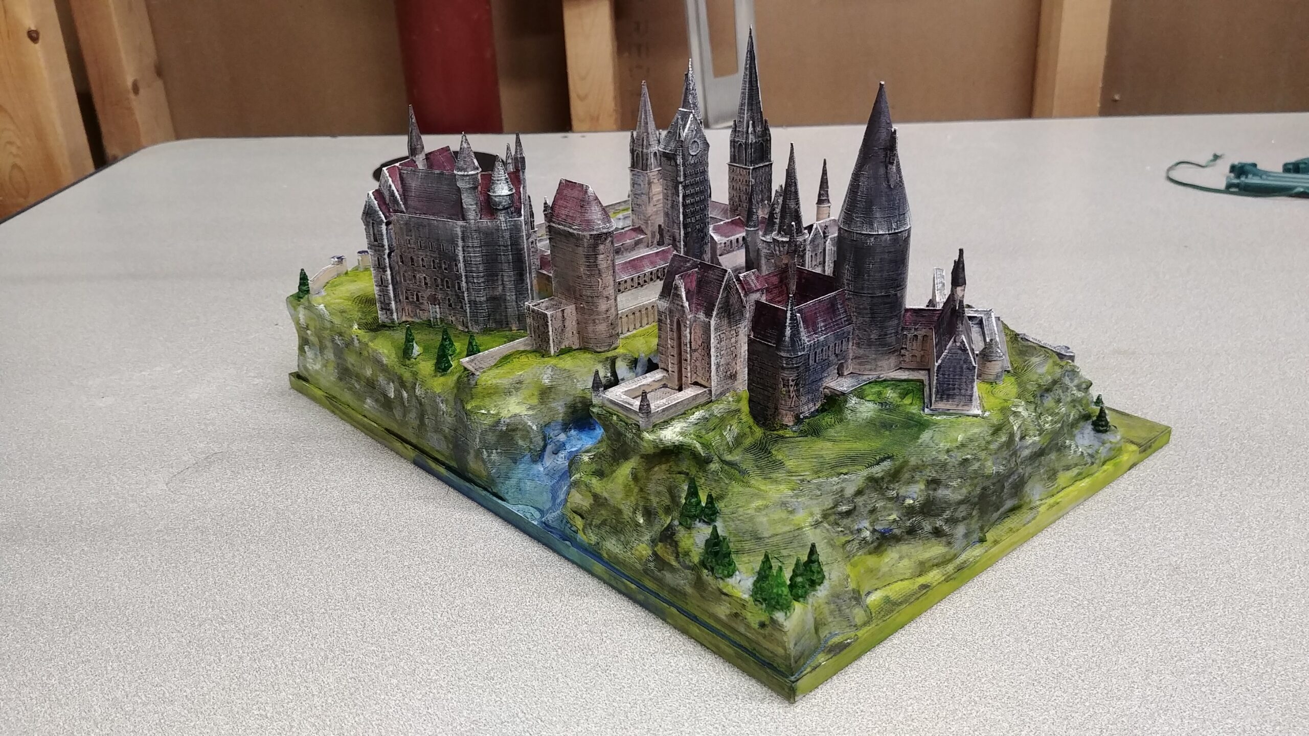 Harry Potter Hogwarts Castle Replica Model Stl 3d print file