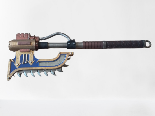 Warhammer 40k Chainsaxe Replica Stl for Cosplay 3d print