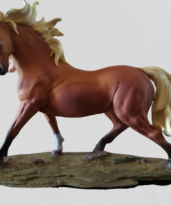 Running Horse Toy Model 3d print