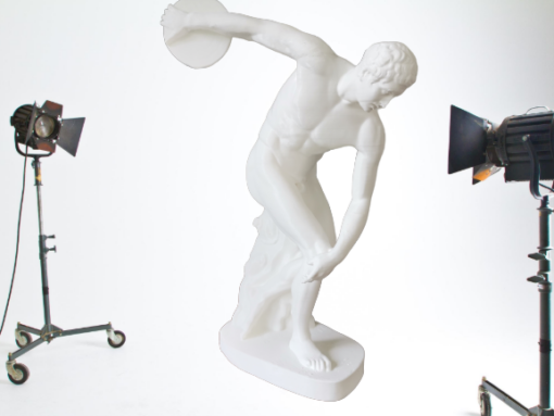 Discobolus - The Disc Thrower Statue Model 3d print