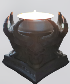 World of Warcraft Soulwell Tealight Gothic Candle Holder 3d print