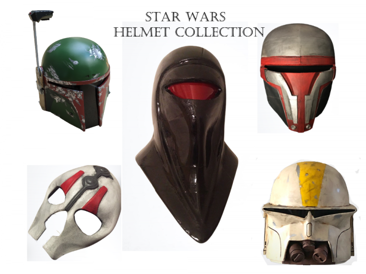 Star Wars Helmets Collection Wearable Replicas 3d print
