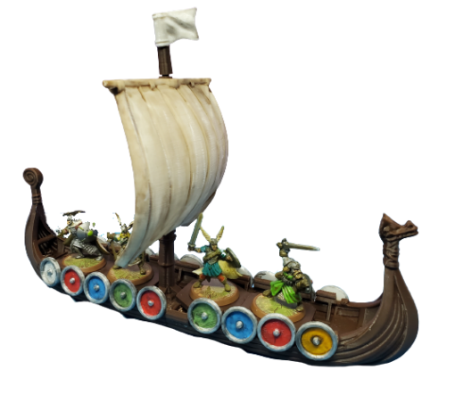 Viking Long Ship Model 3d print