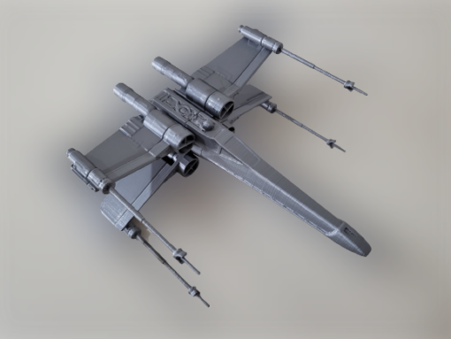 Star Wars X Wing Fighter Model Toy 3d print