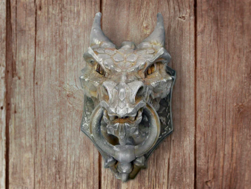 Lord Of The Rings Dragon Door Knocker 3d print