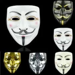 Fawkes Guy Mask V for Vendetta Model Stl 3d print file