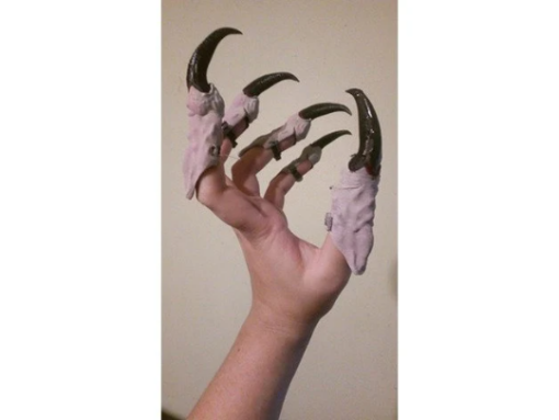 Witch Alien Monster Functional Claws 3d print