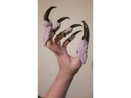 Witch Alien Monster Functional Claws Cosplay Model Stl 3d print file