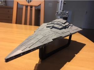Star Wars Imperial Star Destroyer Space Ship Model Stl 3d print file
