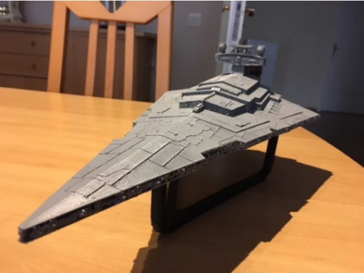 Imperial Star Destroyer from Star Wars federation ship 3d print