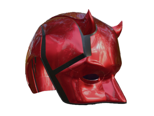 Daredevil Helmet Cosplay Wearable Model Replica Stl 3d print file