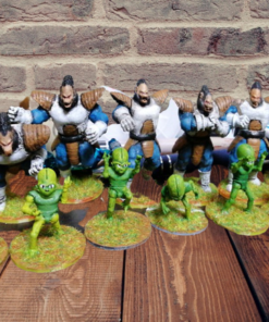 Blood Bowl Ogre Team Miniatures Model Stl 3d print file