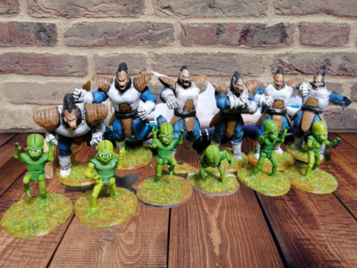 Blood Bowl Ogre Team Miniatures 3d print