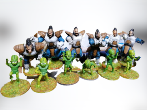 Blood Bowl Ogre Team Miniatures Model Stl 3d print file - Image 3