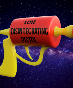 Acme Disintegrating Pistol Replica Model Stl 3d print file