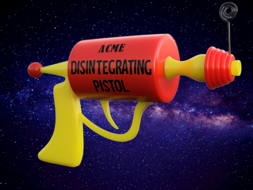 Acme Disintegrating Pistol Replica Model Stl 3d print file