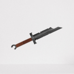Dark Souls Broken Straight Sword Replica Model Stl for Cosplay 3d print file
