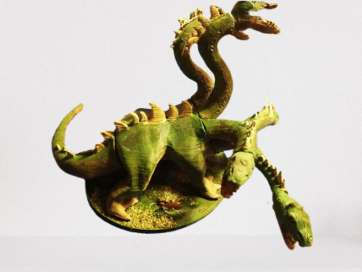 DnD Hydra Monster Figure Miniature Model 3d print