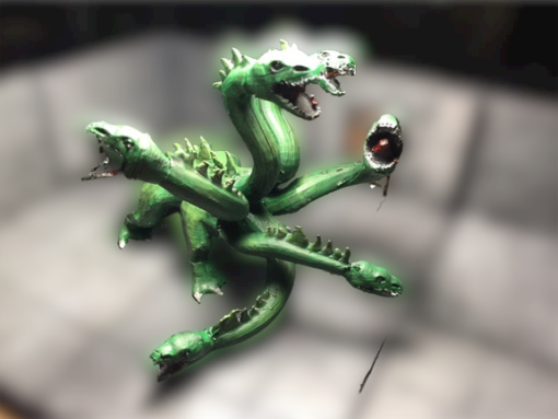 DnD Hydra Monster Figure Miniature Model 3d print