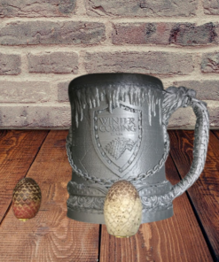 Game of Thrones Stark House Cup Beer Stein 3d print