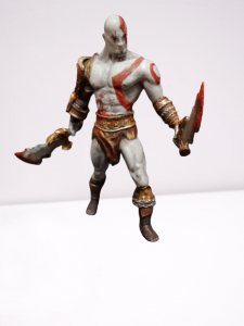 God of War Kratos Action Figure Bust Model Stl 3d print - HelloZon