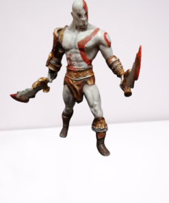 God of War Kratos Action Figure Bust Model Stl 3d print