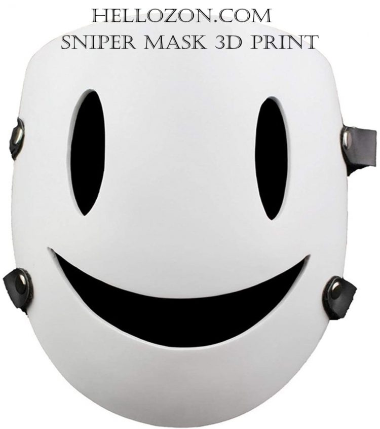 High Rise Invasion Sniper Mask 3d print