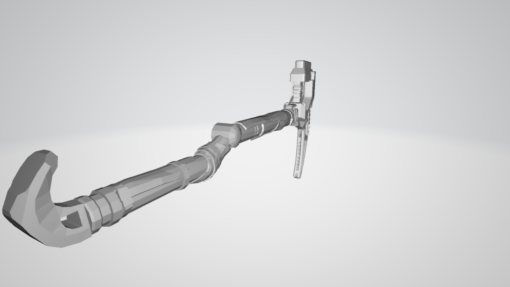Hyper Scape Cold Snapper Hammer Replica Stl Cosplay Model 3d print