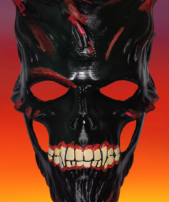 Krampus Demon Mask Stl Holiday Horrors 3d print