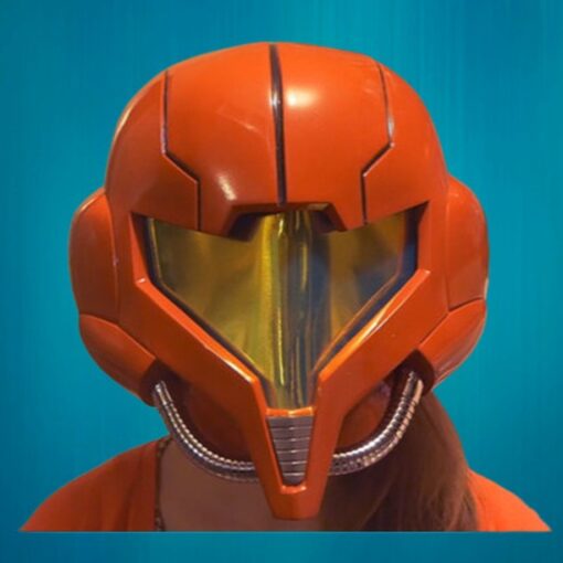 Metroid Dread Prime Samus Aran Helmet Stl Model Replica Cosplay 3d print