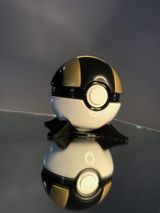 Pokemon Go Pokeball Ultra Ball Functional Stl Replica Model 3d print