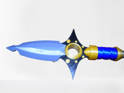 Seven Deadly Sins Spirit Spear Chastiefol Replica Cosplay Model 3d print