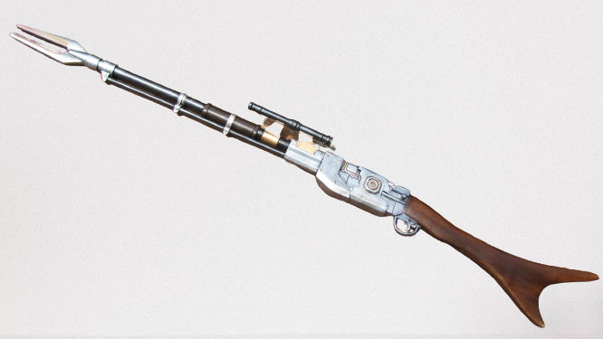 Star Wars Mandalorian Amban Sniper Rifle Blaster Model Cosplay 3d print