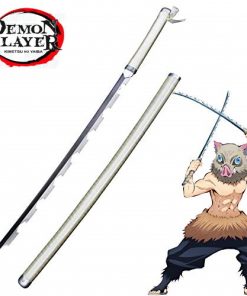 Demon Slayer Inoskuke Nichirin Katana Sword Stl Real Size Replica 3d print