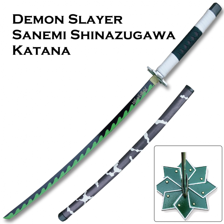 Demon Slayer Sanemi Shinazugawa Nichirin Katana Sword Stl Real Size Replica 3d print