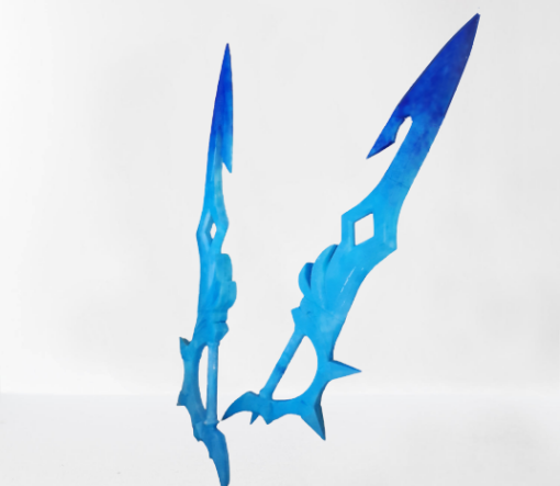 Genshin Impact Water Sword Replica Cosplay Model 3d print