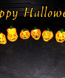 Halloween Strange Pumpkins Decor Lights House 3d print