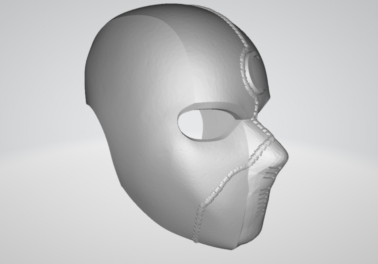 Marvel Moon Knight Helmet Mask Stl Replica Model V2 3d print
