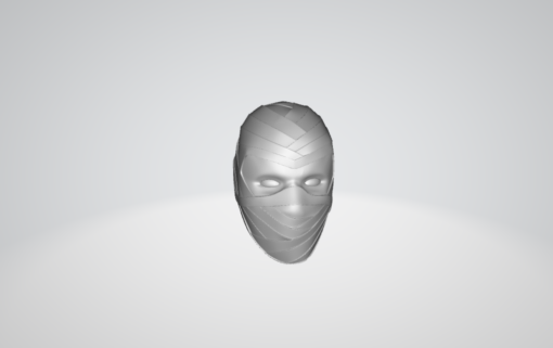 Marvel Moon Knight Helmet Mask Stl Replica Model V3 3d print