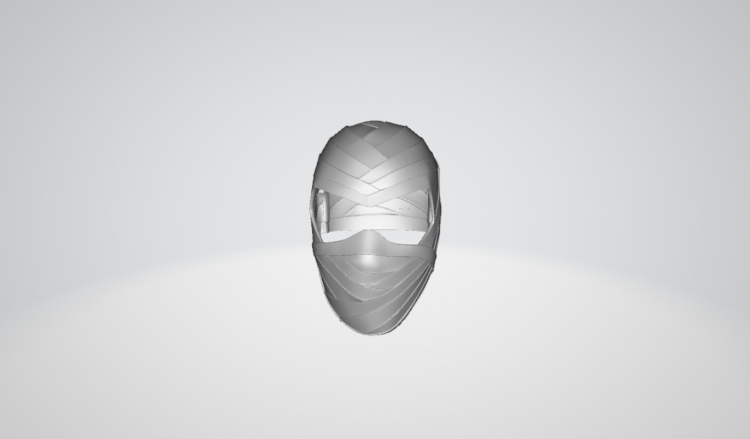 Marvel Moon Knight Helmet Mask Stl Replica Model V3 3d print