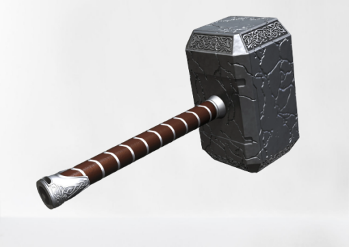 Thor Love and Thunder Jane Foster Broken Mjolnir Replica Stl Cosplay Model 3d print