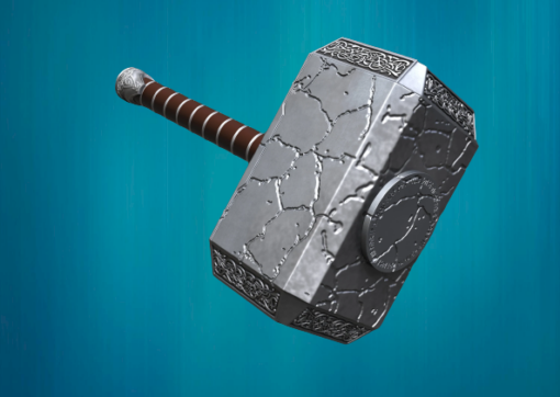 Thor Love and Thunder Jane Foster Broken Mjolnir Replica Stl Cosplay Model 3d print