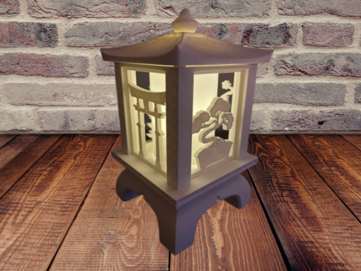 Japanese Garden Lantern House Decoration 3d print