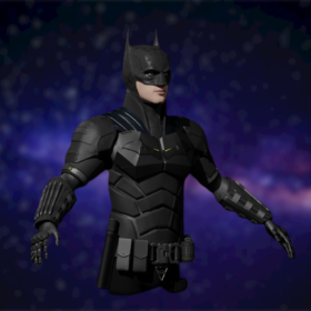 Marvel Batman Full Body Suit Armor Set Cosplay Model Stl 3d print file