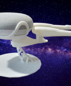 Star Trek Enterprise Google Home Mini Holder Decoration Stand Model 3d print