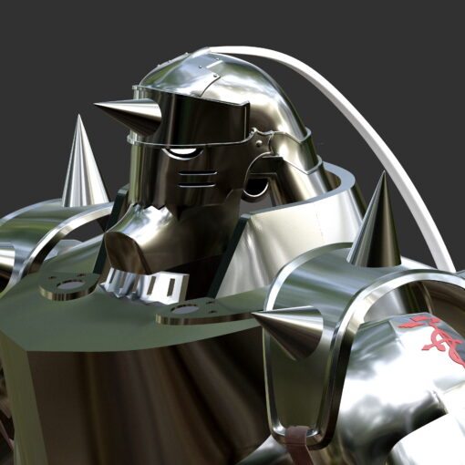 Fullmetal Alchemist Alphonse Elric Full Armor for Sale Cosplay Model Stl File 3d print
