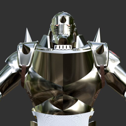 Fullmetal Alchemist Alphonse Elric Full Armor for Sale Cosplay Model Stl File 3d print