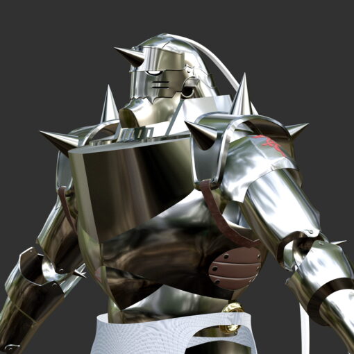 Fullmetal Alchemist Alphonse Elric Full Armor for Sale Cosplay Model Stl File 3d print